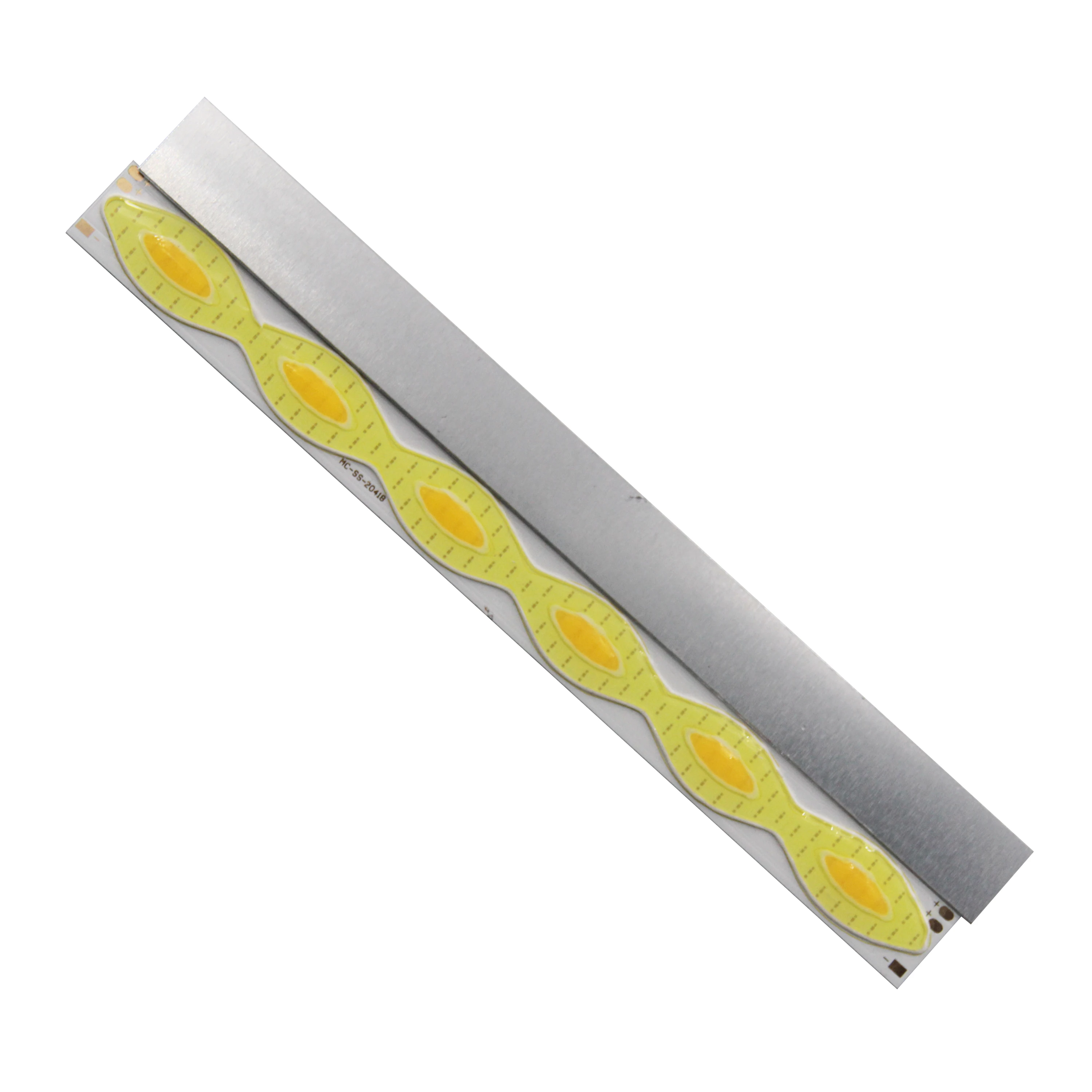 204 мм 18 12 В led cob чип полоса источник света двойной цвет желтый холодный белый лампа