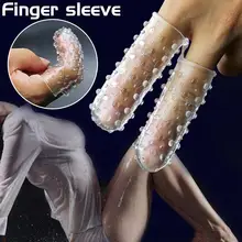 Vinger Mouw Siliconen Transparante Vibrator Springen Ei Seksspeeltje voor Vrouwelijke Sex Toys For Women Lesbische Orgasme Toy