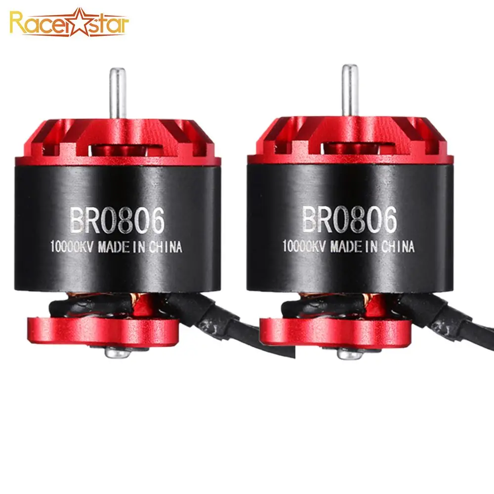 1 шт./2 шт./4 шт. Racerstar BR0806 8000KV 10000KV 1-2 S бесщеточный двигатель для Whoop FPV Racing Drone Quadcopter