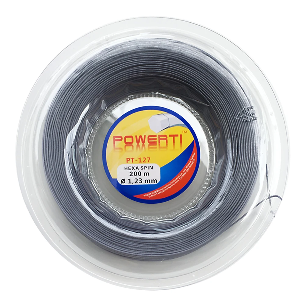 

Tennis String 200M/660FT Powerful Tennis Racket Replacement String Tennis Accessories 7 colors Strings 1.23mm Polyester