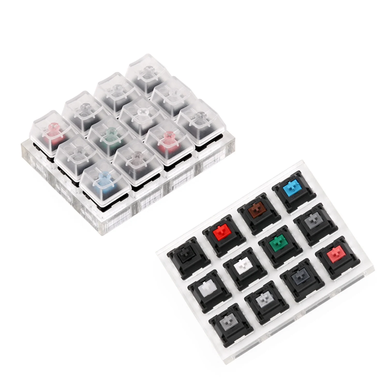 Акриловый прибор для проверки клавиатуры пластиковый пробоотборник Keycap