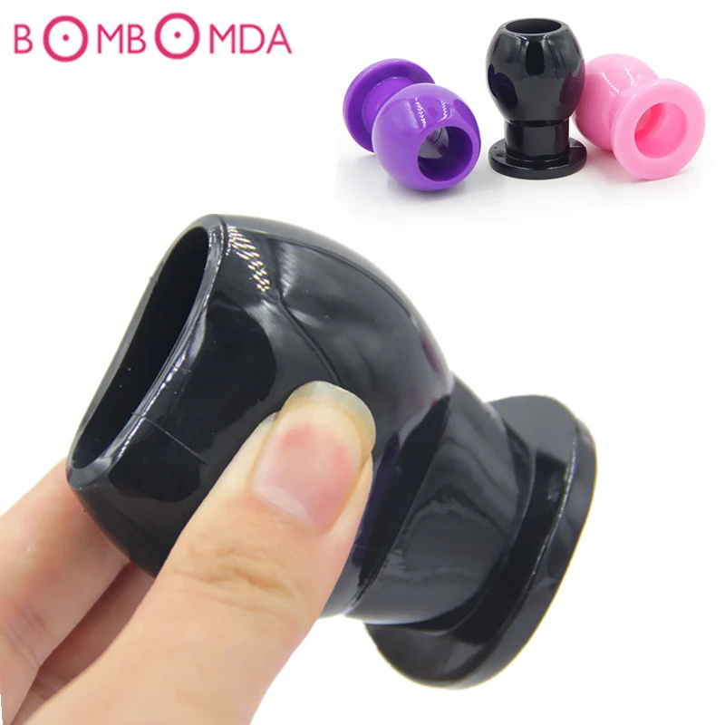 Hollow Anal Plug Sex Toys For Women Men Gay Prostata Massager Butt Douche Enema Dilator Vaginal ProductsFor Adult | Красота и