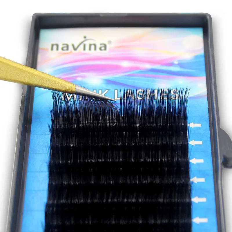 Navina 4 лотка/лот 0.07C натуральное мягкое искусственное наращивание