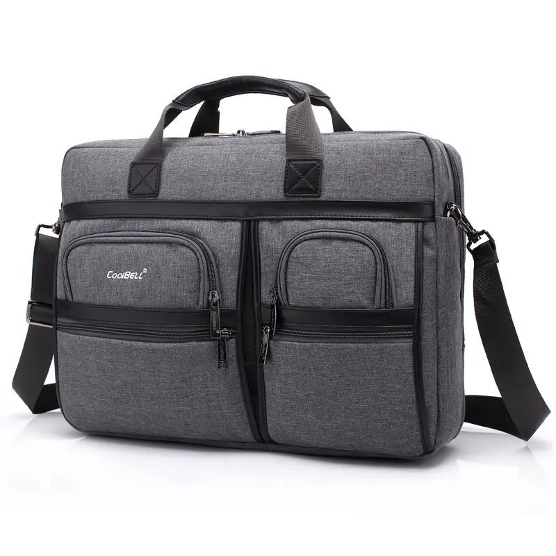 

COOLBELL 2019 Large Capacity Business 15 Inch Waterproof Shockproof Nylon Computer Notebook Bag Messenger Notebook Bag