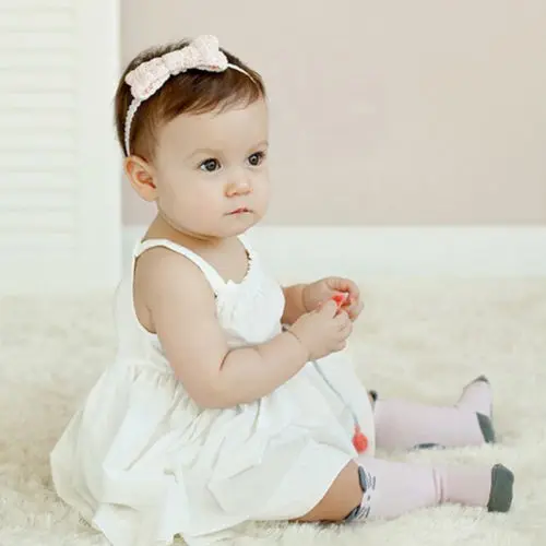 Прекрасный От 0 до 4 лет для маленьких девочек с милым рисунком гольфы Колготки хлопковые гетры для новорожденных и малышей носки