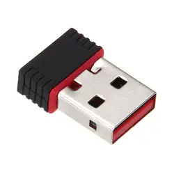 Мини usb-накопитель беспроводной сетевой адаптер 802,11 n/g/b беспроводной сетевой карты 150 Мбит/с