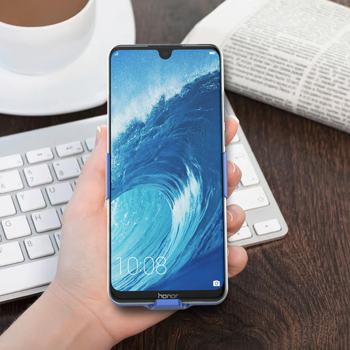 Для Huawei Honor 8X Max 7500 мАч зарядное устройство чехол расширенная батарея запасной