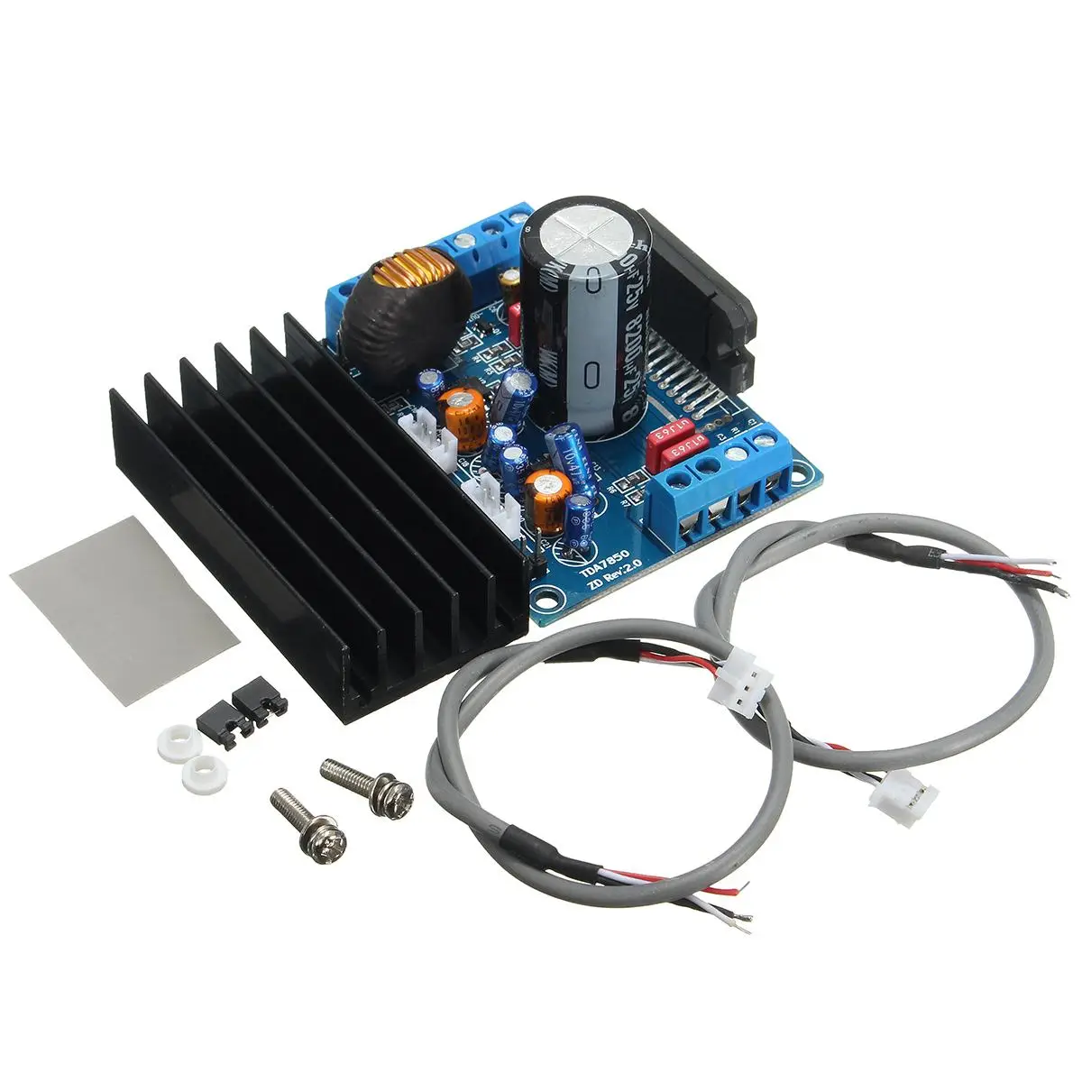 LEORY DC 12 В A Тип 4*50 Вт автомобильный аудио модуль питания MOSFET HIFI усилитель плата TDA7850