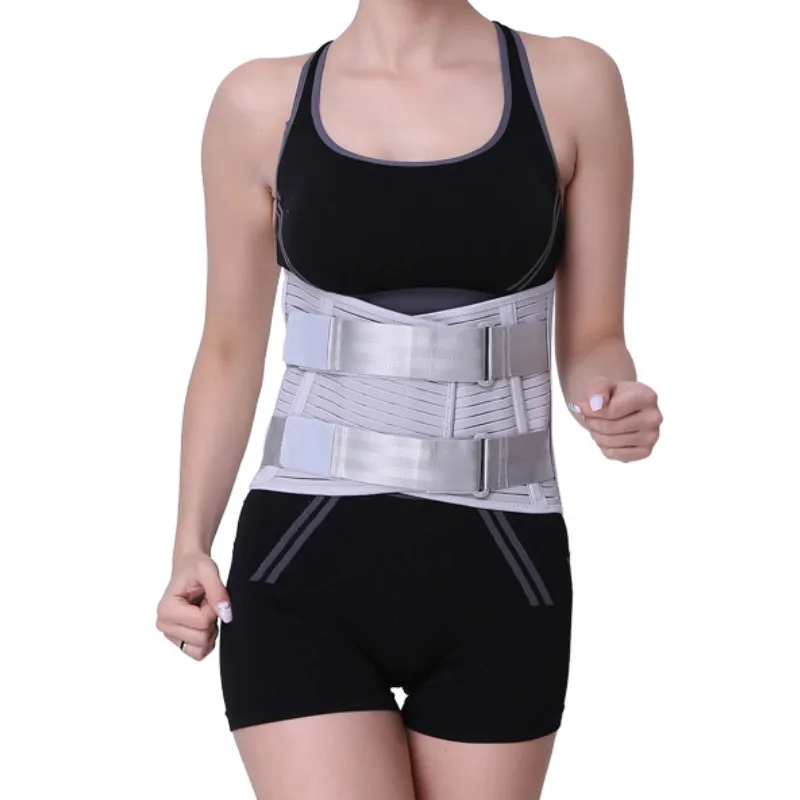 

Men and Women Strap Lumbar Waist Support Waist Trimmer Belt Body Shaper Fitness Belt Waistband HB35