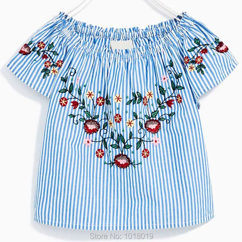 

Top Quality 100% Woven Cotton Baby Girls t-shirt Bebe Children Brand New 2019 Short Sleeve Summer Baby Girl Clothes Kids t shirt