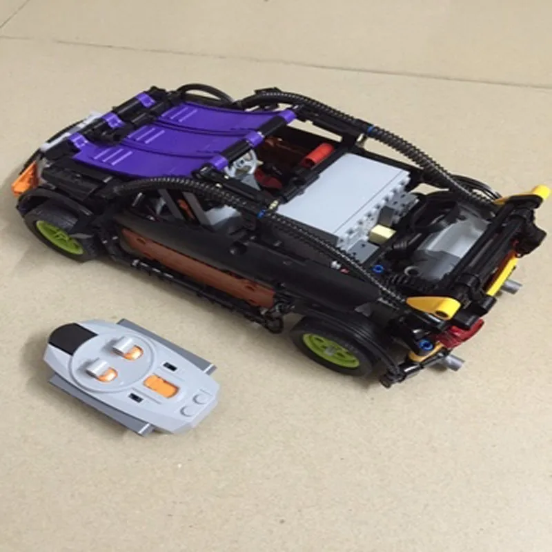 

Lepin 20053 Science And Technology Mechanical Engineering Column Remote Control Two Drive Cannon Car Racing 540pcs Insert Toys