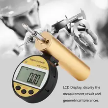 Индикатор циферблата 0-12,7 мм 0,01 мм точный вертикальный тип цифровой индикатор Калибр инструмент 0,03 мм тестовый датчик