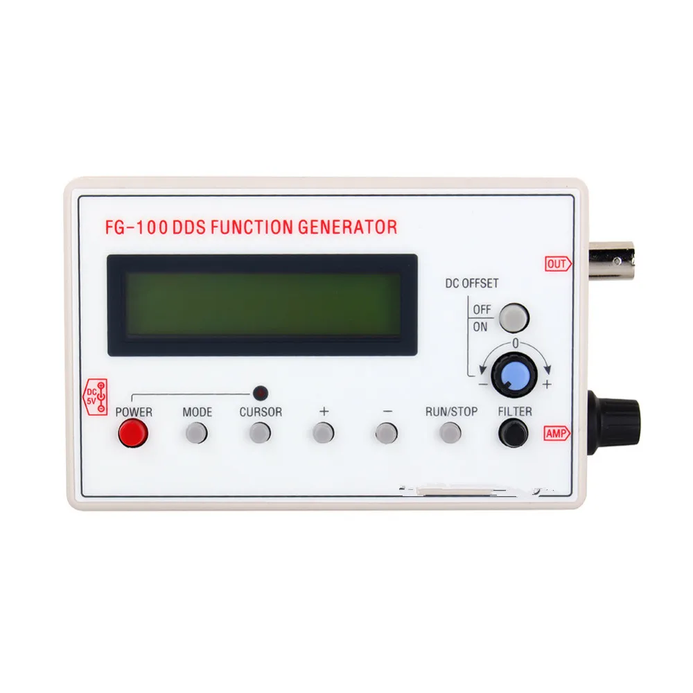 DC 3.5-10V DDS Functiona Signal Generator Digital Frequency Counter Triangle Sawtooth Waveform 1HZ-500KHz Generator Accessories DC 3.5-10V DDS Functiona Signal Generator Digital Frequency Counter Triangle Sawtooth Waveform 1HZ-500KHz Generator Accessories