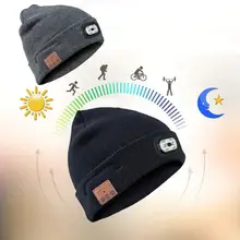 Многофункциональная Беговая наружная беспроводная гарнитура шапка вязаная шапка наружная Беговая Кепка стабильное подключение музыка Быстрая зарядка