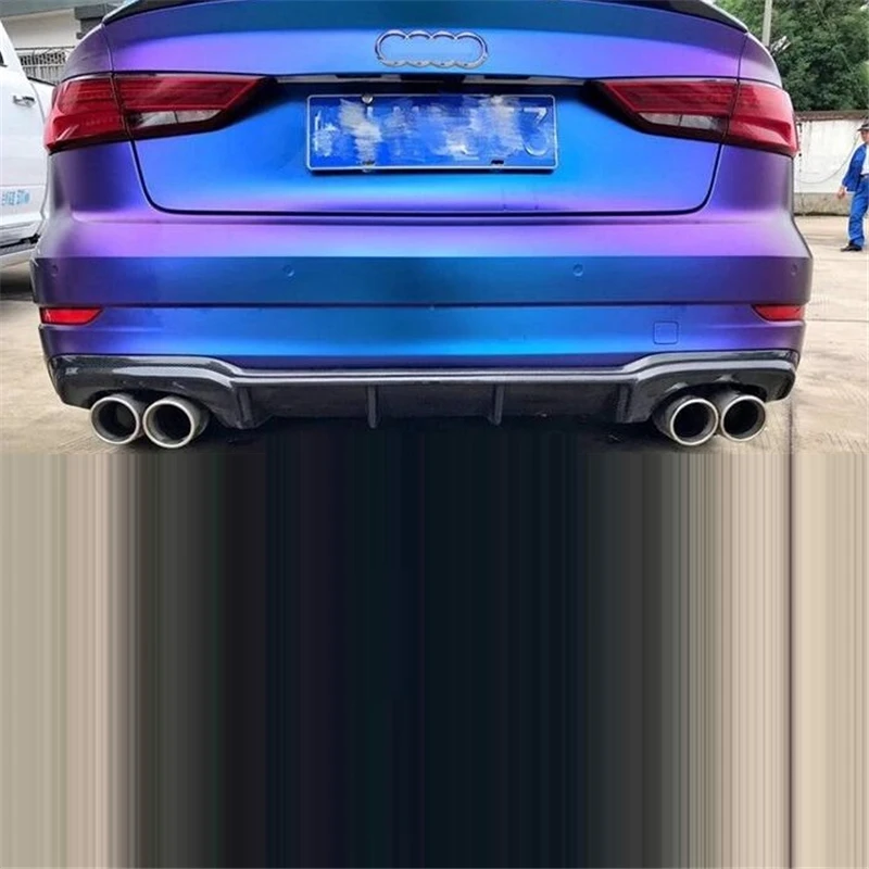 

Modified Accessory Auto Modification Decoration Accessories Tuning Rear Diffuser Front Car Lip Bumpers 17 FOR Audi RS3