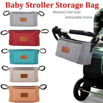 

Stroller Pram Pushchair Travel Organizer Storage Bag Bottle Diaper Bag