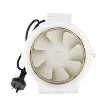5In вентилятор воздуха тихий вытяжной встроенный воздуховод для гидропоника, шатер для выращивания вентиляционный вентилятор для ванной комнаты