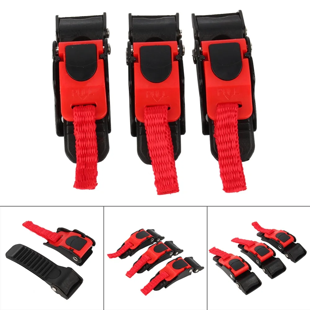 

Motorcycle Helmet Plastic Pull Buckles 3 Pcs Motorcycle Helmet Speed Clip Quick Release Chin Strap Button Pull Buckle Bike
