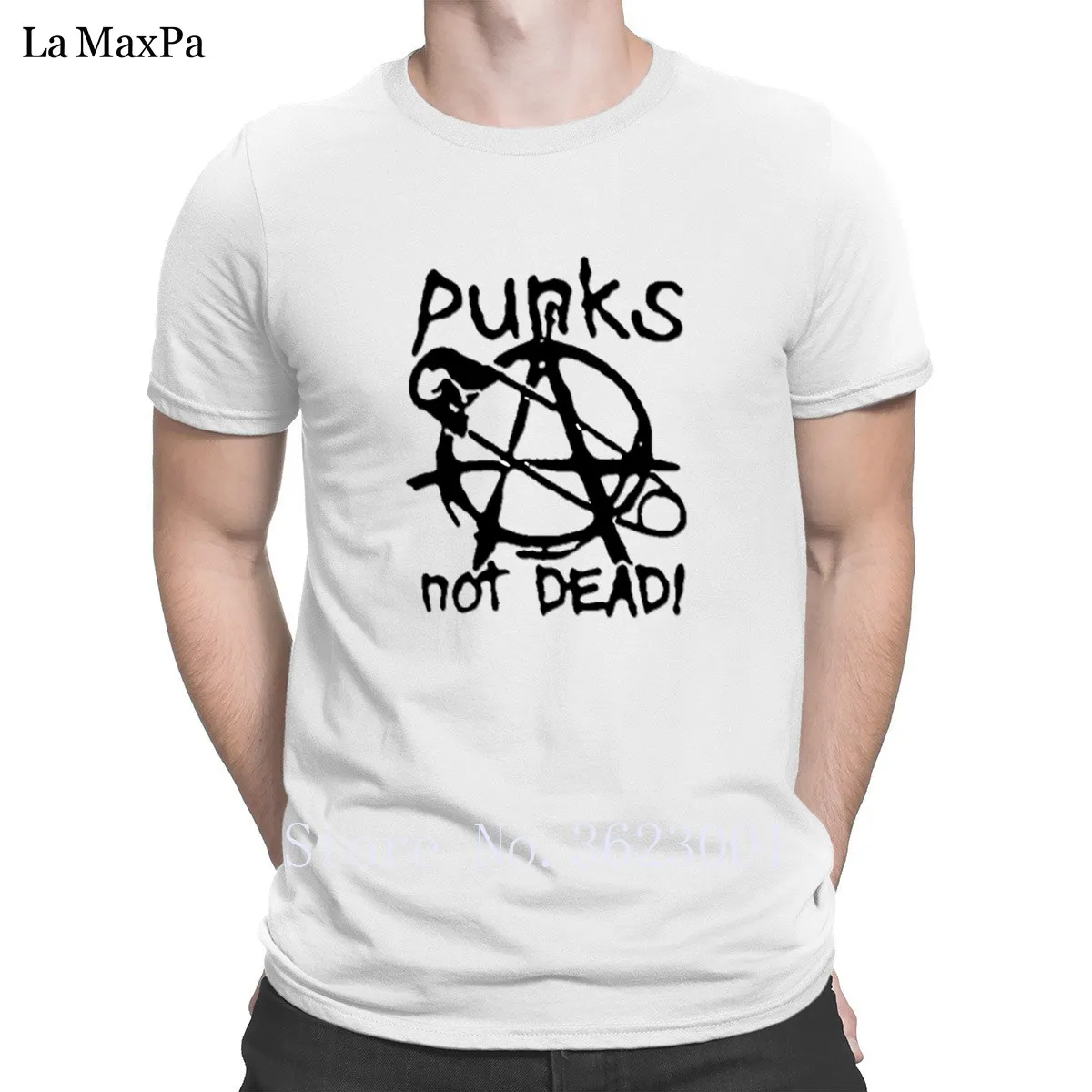 Новое поступление, креативная Мужская футболка с надписью Punks Not Dead, Мужская футболка унисекс, Мужская футболка с надписью, хлопок, высокое качество