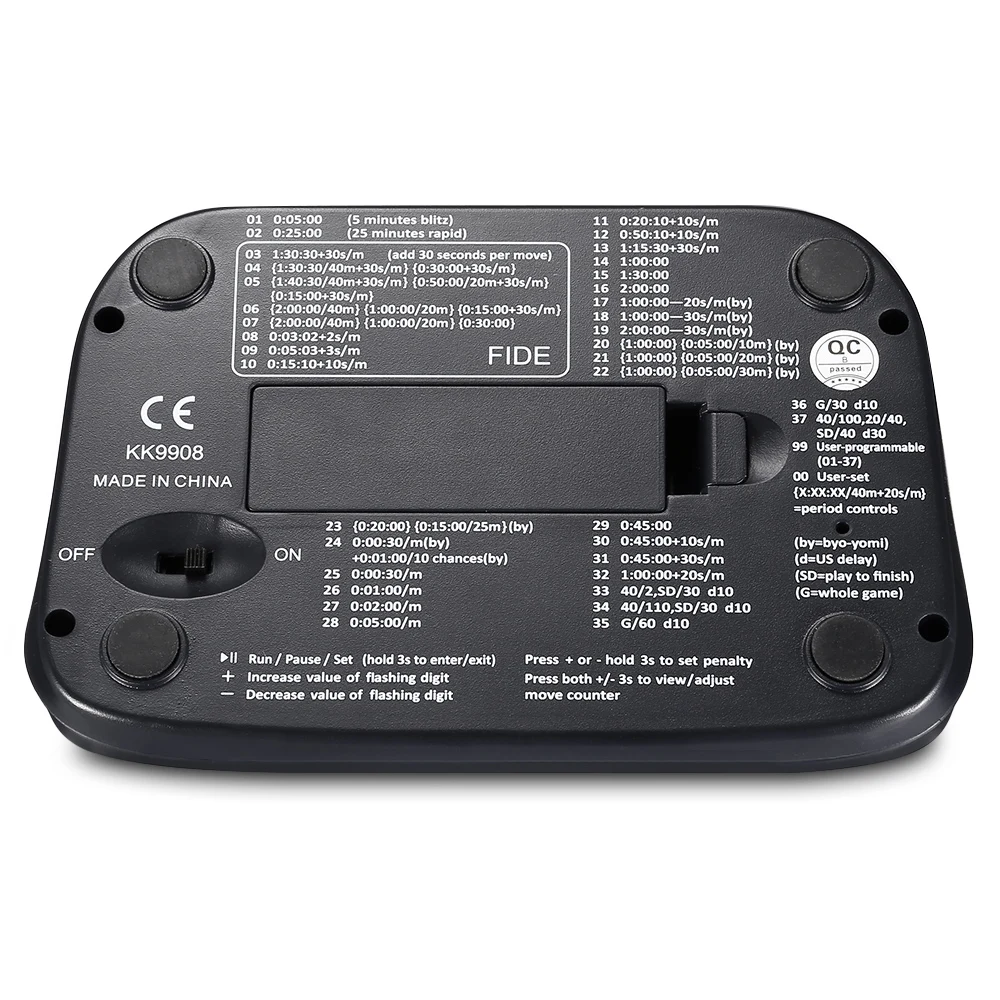 LEAP KK9908 цифровые шахматные часы подсчет времени электронная игра таймер