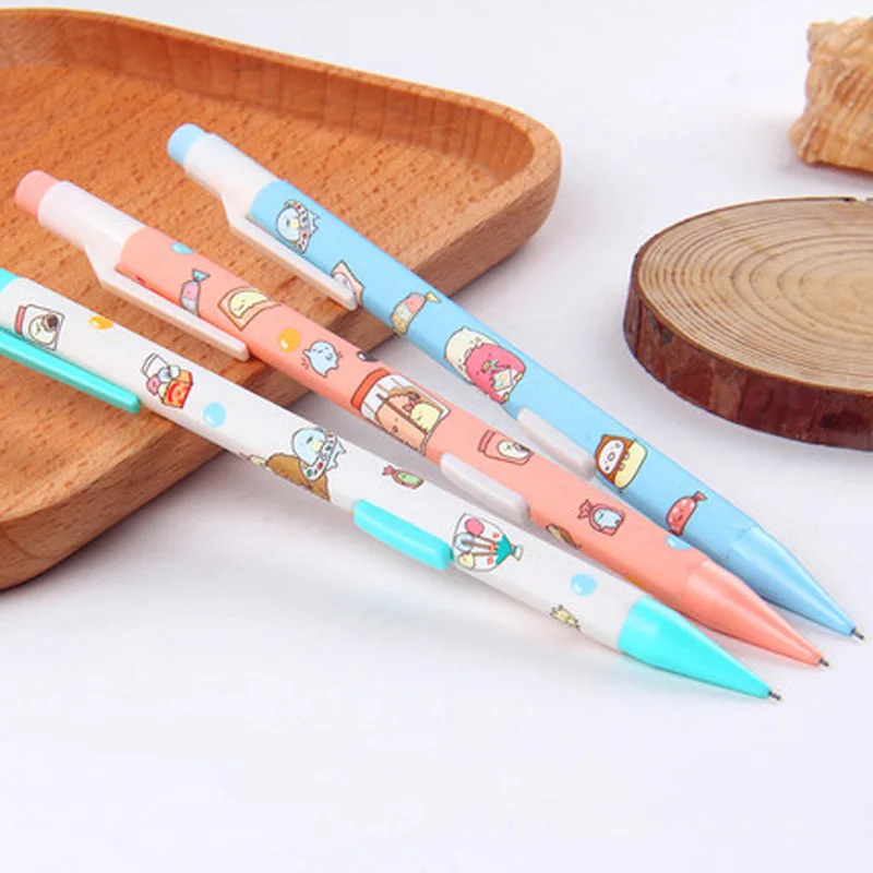 

0.5/0.7mm Mechanical Pencil Kawaii Sumikko Gurashi Automatic Pens Korean StationeryFor Kids Girls Gifts Office School Supplies