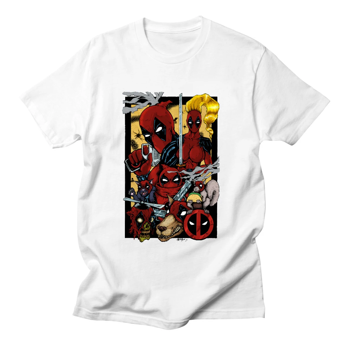 Deadpool T Shirt Fashion Marvel Anime T-shirt Men Clothing Male S-3XL White Top Tees Short Sleeve T-Shirts Tops Tees Deadpool T Shirt Fashion Marvel Anime T-shirt Men Clothing Male S-3XL White Top Tees Short Sleeve T-Shirts Tops Tees