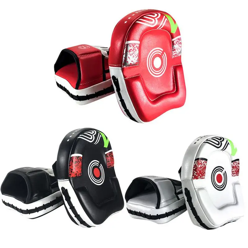 

Boxing Hand Target Thick Small Target Hand Curved Boxing Gear Boxing Training Accessories Karate Sparring Fighting Target