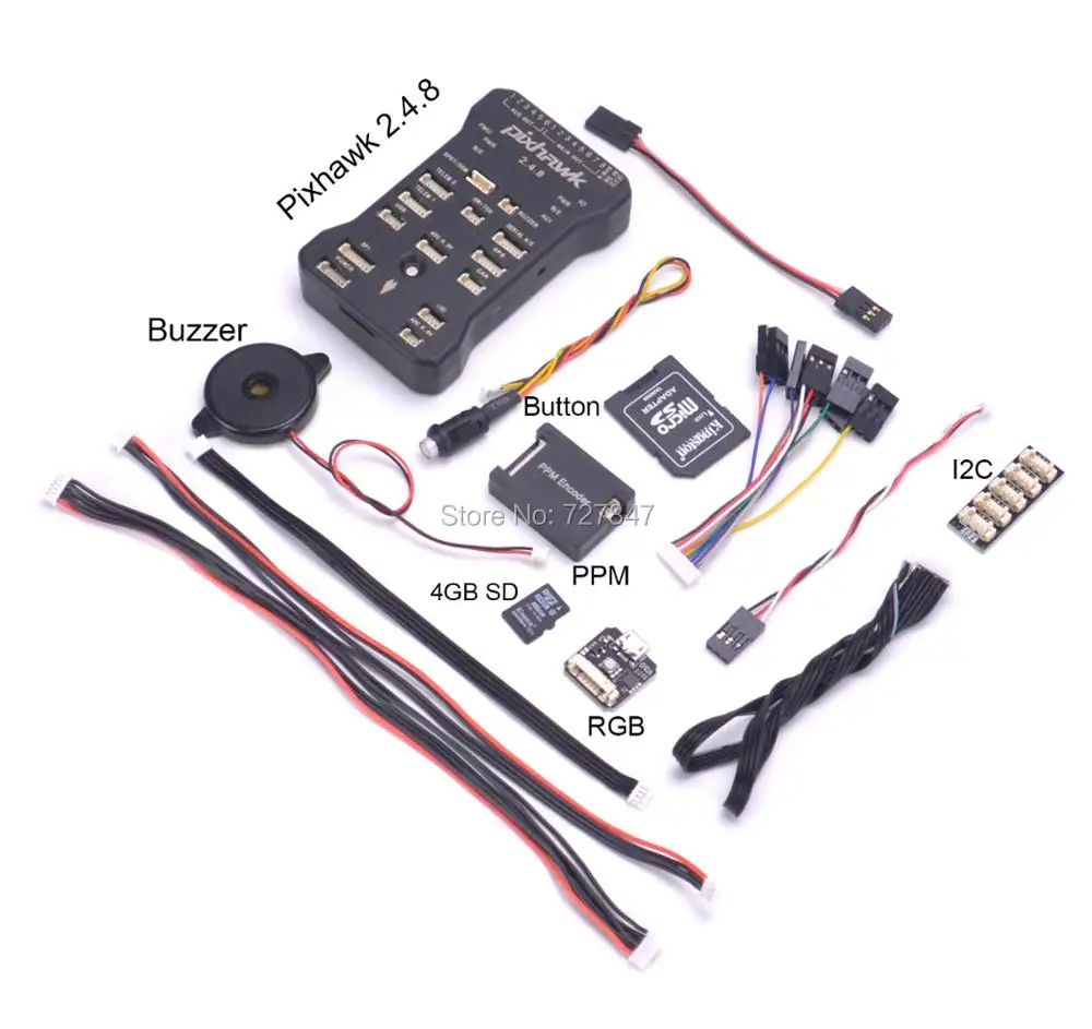 Контроллер полета Pixhawk PX4 Autopilot PIX 2.4.8 32 бит игровые джойстики с выходом
