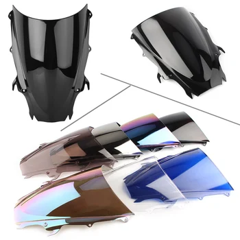 

Daytona 675 Motorcycle Windshield Windscreen Double Bubble For Triumph 2009 2010 2011 2012 ABS Plastic
