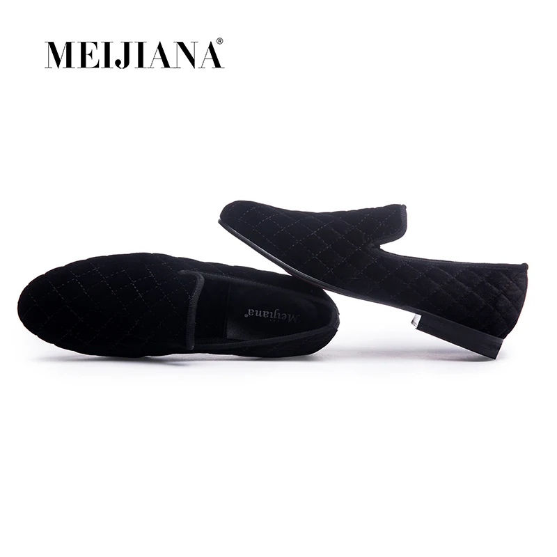 Simples de Veludo para Primavera e Outono Meijiana Mocassins Masculinos Sapatos Casuais Confortáveis Artesanais