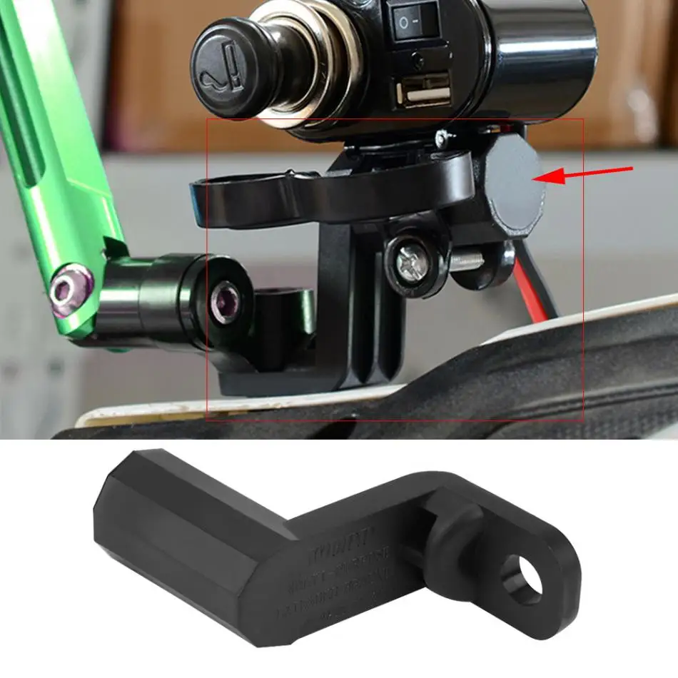

Universal Motorcycle Multi-functional Rearview Mirror Mount Extension Holder Bracket for Cell Phone GPS