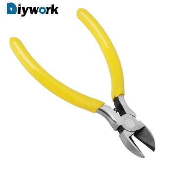

DIYWORK Wire Cutter Pliers Electricity Cable Cutting Tool Electrican Work Diagonal Pliers 11.5cm Garden Electrical Repair Tool