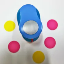 Циркулярный перфоратор для бумаги, Круглый резак для бумаги Cortador De Papel Scrapbook Furador Eva Foam Picture 2,3-2,5 см Дырокол