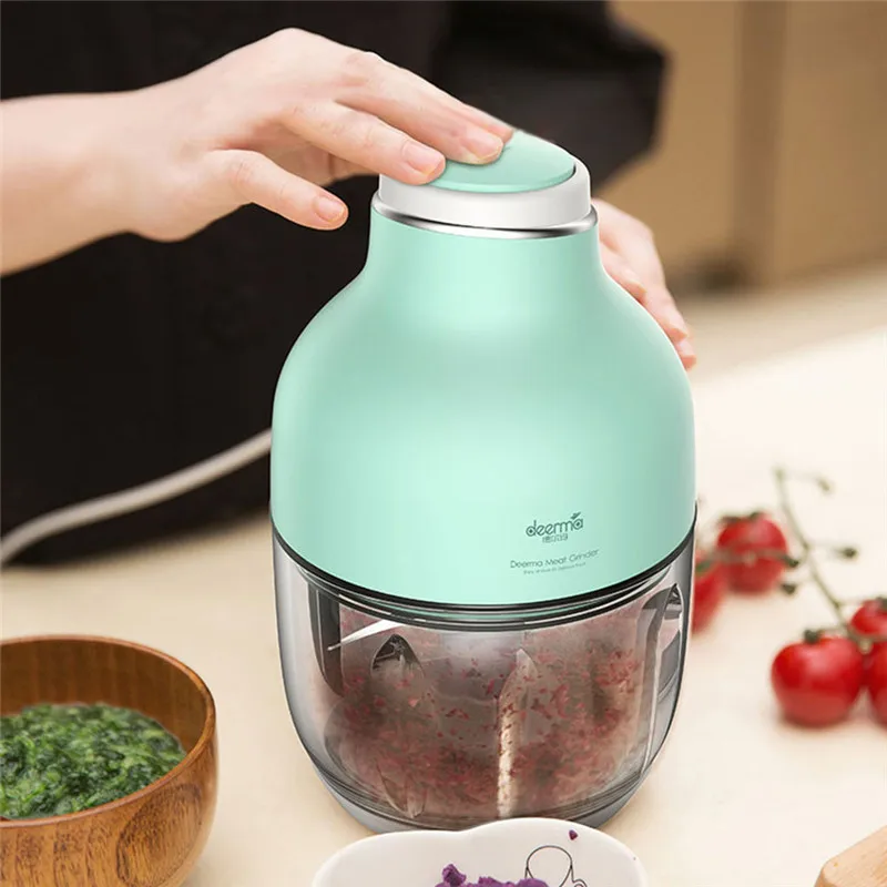 Мясорубка Xiaomi Deerma из нержавеющей стали электрическая мясорубка автоматический