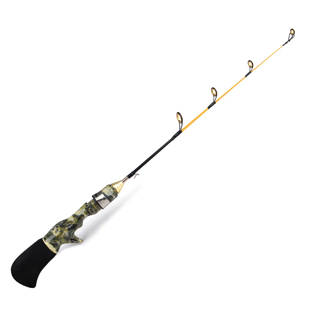FISH KING Resin Tip Ice Fishing Rod 2SEC Fast Rod Casting Winter Ice Fishing Rod C.W.3-15G Vara de Pesca