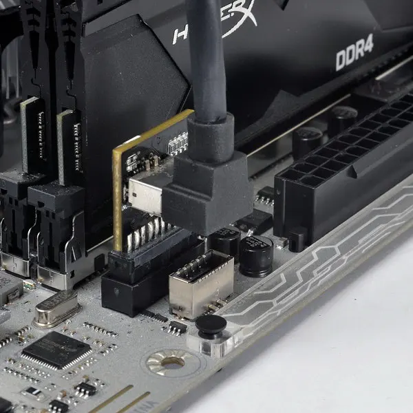 Разъем для передней панели USB 3 1 с разъемом 0 и 20 штыревыми разъемами удлинителя
