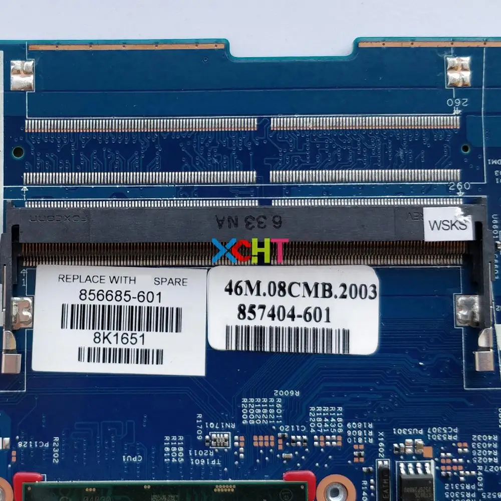  856685-601 856685-001 448.08E01.0011 w R5M1-30/2GB GPU i5-6200U CPU for HP Notebook 17-X Series Lap