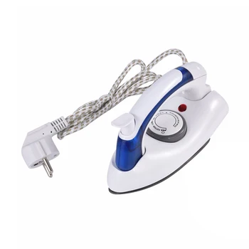 

New Eu Plug Electric Steam Iron Garment Steamer Handheld Flatiron Travel Iron Temperature Control For Home Travelling 220V