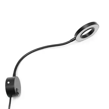 

LED Lamps With Cable With Switch Ring Lamp LED Hose Wall Lamp Reading Light Moder Book Lights Aluminum