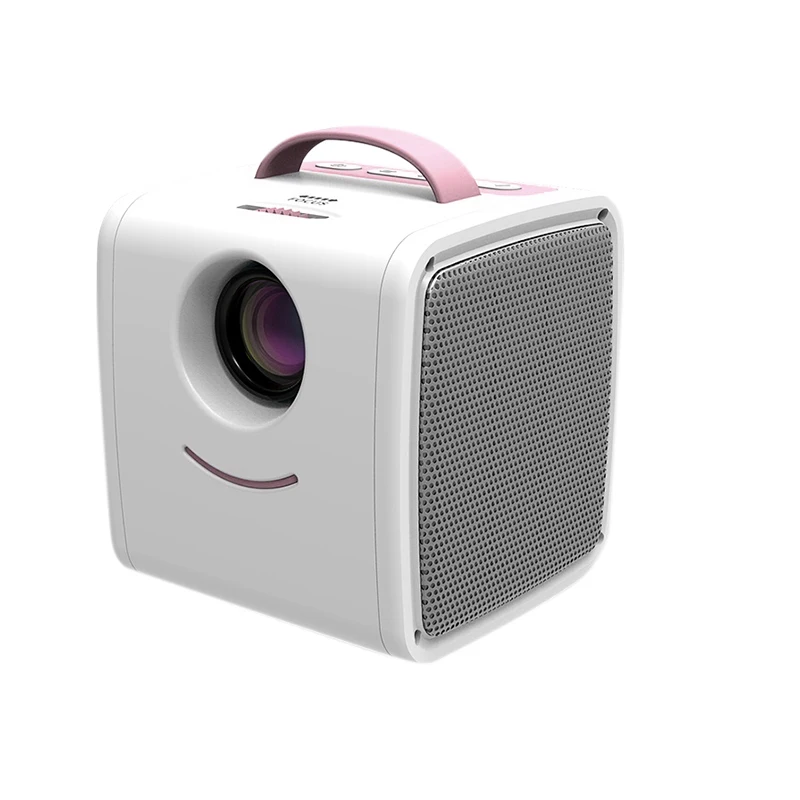 

Top-Latest DLP Mini Portable Projector USB HDMI Smart Projector Childrens Gifts for playing games, watching videos, listening