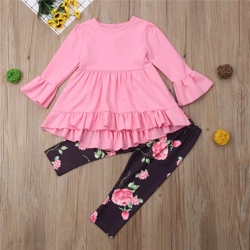 Children Girl Clothing Set Long Sleeve Pudcoco Baby Outfits For Girl