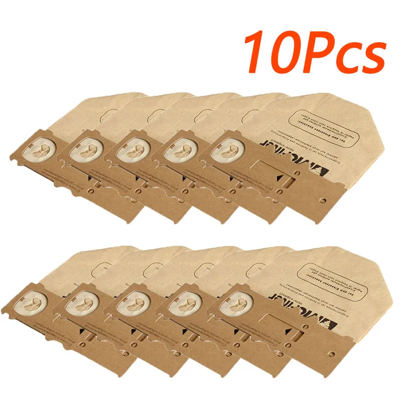 

10Pcs Household Vacuum Cleaner Dust Bag Filter Bags For Vorwerk Kobold 130 131 EB 350 351 Cleaning Accessories