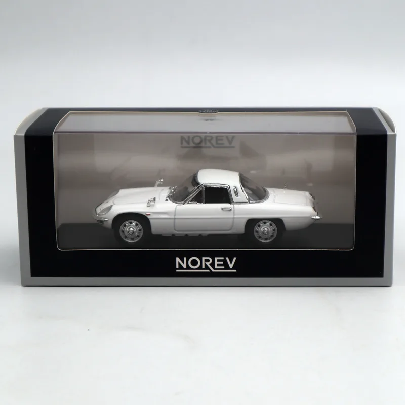 

NOREV 1:43 Mazda Cosmo Sport L 10B 1968 White DIECASET Model Limited Edition Collection