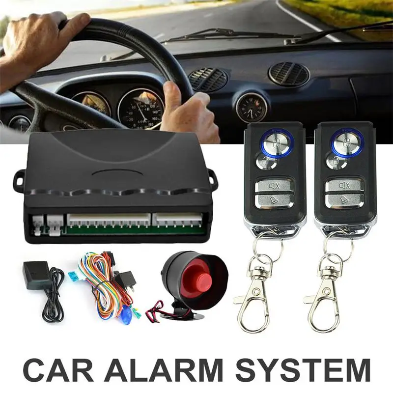 

2018 Car Anti-theft System Engine Push Start Button Stop RFID Lock Ignition Switch Keyless Entry Immobilizer Burglar Alarm