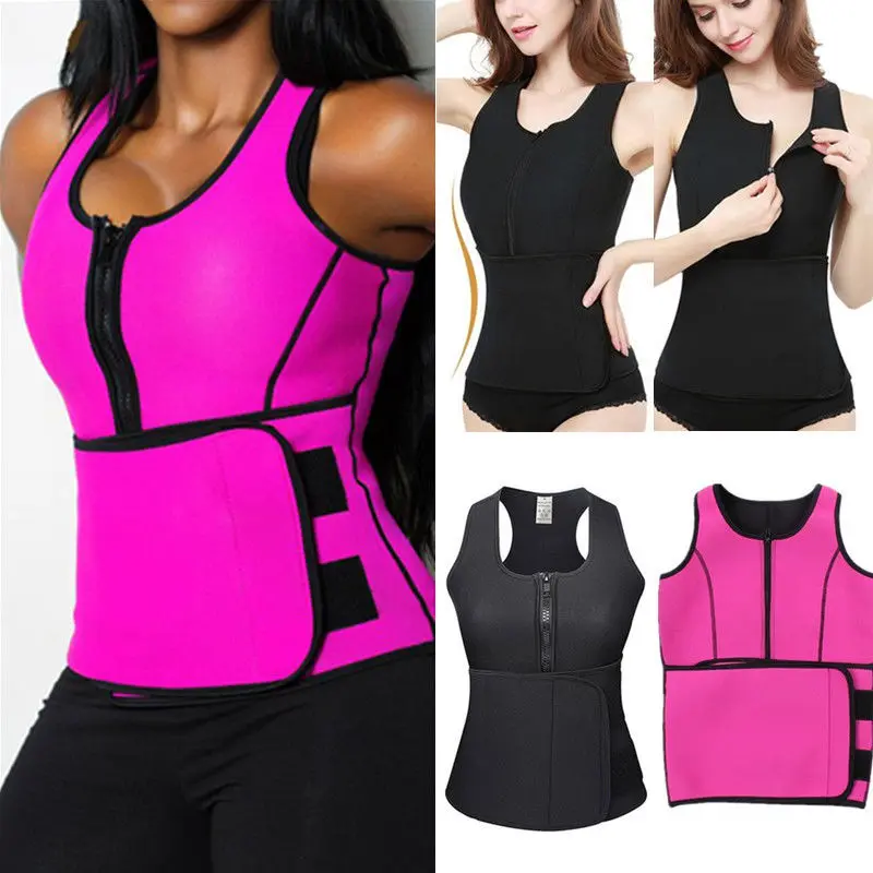 

S-3XL Waist Trainer Women Body Shaper Sport Latex Rubber Shapewear Plus Size Cincher Corset Vest Slimming Belt XXXL XXL XL L