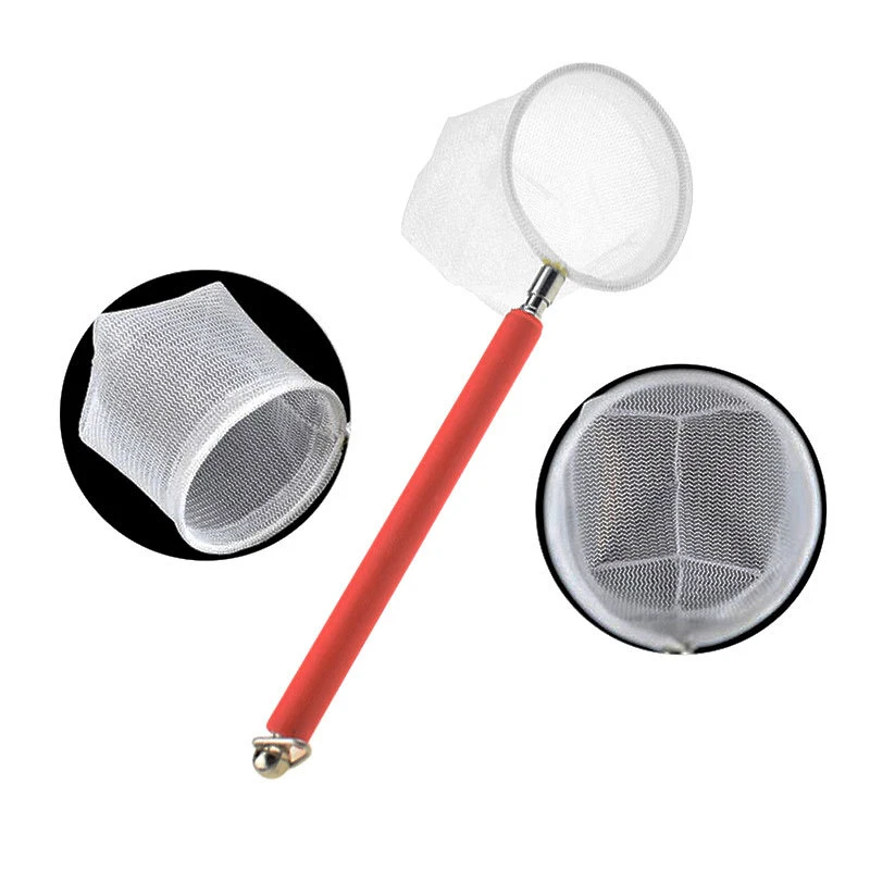 

Fish Tank Aquarium 3D Landing Net Scoop Mini Adjustable Handle Fish Shrimp Catch