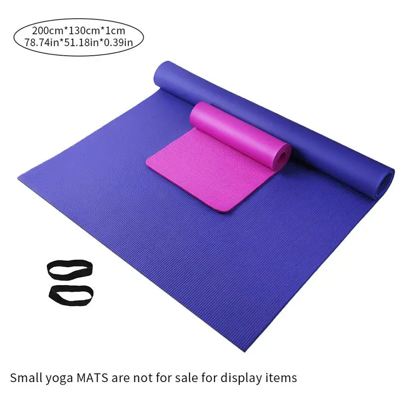 

High Quality Yoga Mat Super Thick Odorless Non-Slip Exercise Pad 200*150/130*10MM For Baby Crawling Dance Fitness