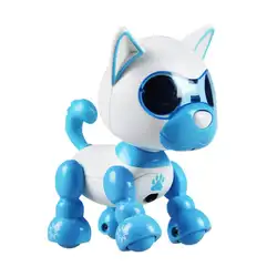 Робот-игрушка для собак, умный электрический робот-животное, Детские интерактивные игры, сенсорное управление, Электронная ходьба, пение