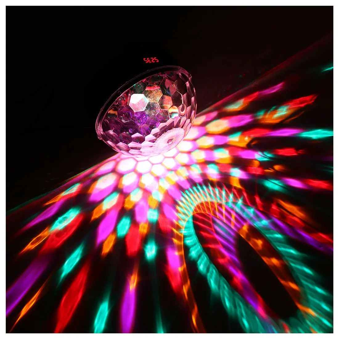 DMX512 Освещение сцена DJ лампочка для дискотеки светодиодный RGB лампа хрустальный