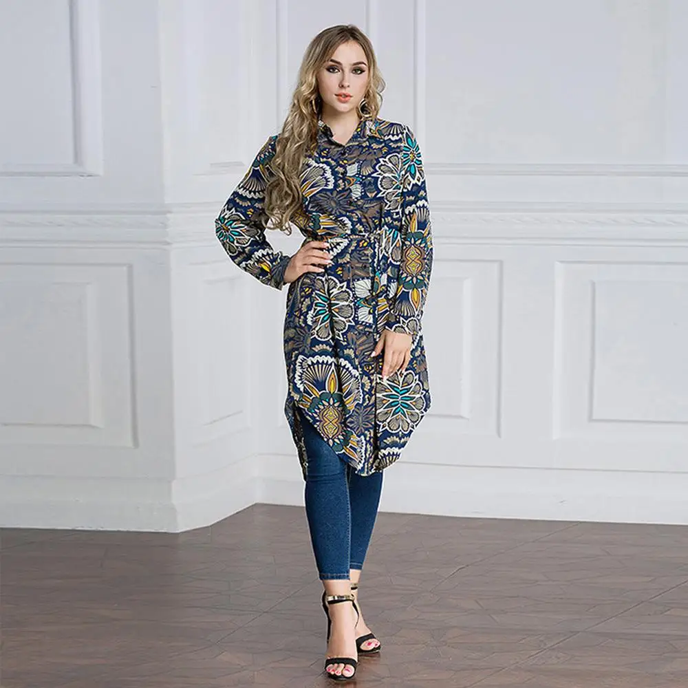 Мусульманская женская блузка топ Abaya рубашка на Ближнем Востоке Турецкая